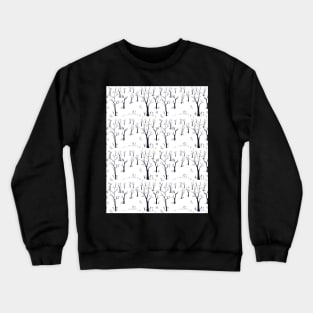 Forest Pattern Crewneck Sweatshirt